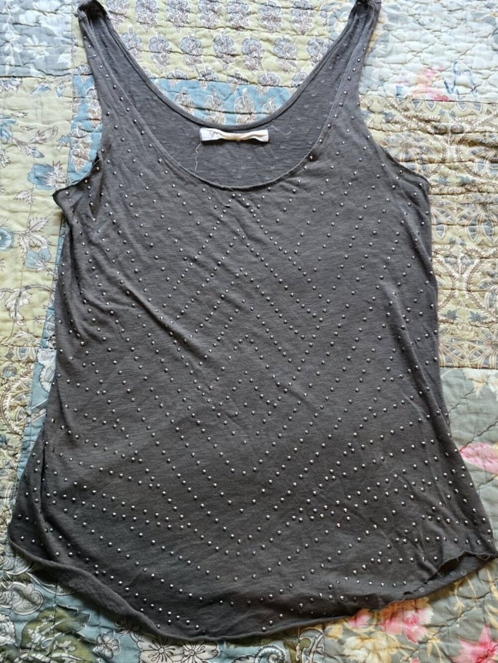 Graham & Spencer Embellished Tank Top Women's Size Petite Small